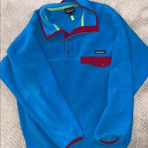 Men’s Patagonia Synchilla Pullover, Light Blue, M